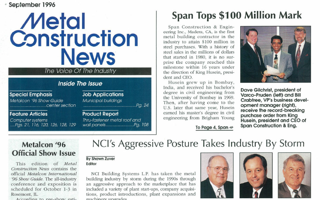 1996 SPAN Tops $100M Mark